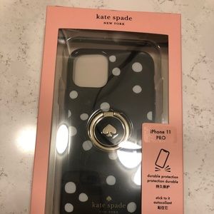 iPhone 11 Pro Kate Spade case.